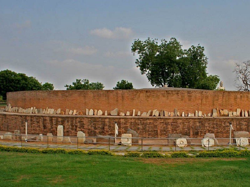 Buddhist Stupa and Remains Amravati